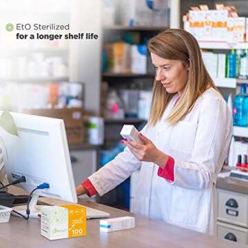 Care Touch Insulin Syringes - 30g 5/16" 100 Pack