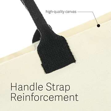 HODREU Nana Gifts Nana Tote Bag for Women Personalized Beach Bag Waterproof Canvas Bag Inspirational Nana Gifts for Women Grandma Nana Grandmother Gigi Birthday Retirement Travel Camping Bag