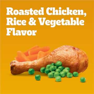 Nutritious Small Dog Food with Roasted Chicken Flavor