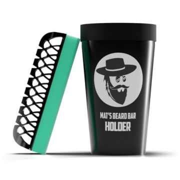 Mat's Beard Bar® & Holder Pro (V2.0) - The Ultimate Tool for Clean Shaving