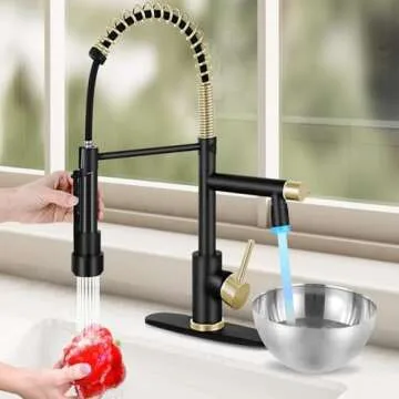 VIDEC Smart Kitchen Faucet With 3 Spray Modes Available