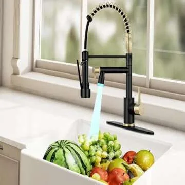 VIDEC Smart Kitchen Faucet With 3 Spray Modes Available