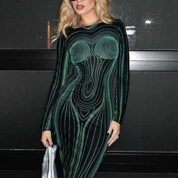 Stylish Women’s Long Sleeve Bodycon Dress for Any Occasion