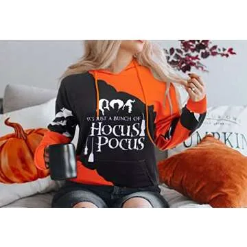 Hocus Pocus Pullover Sweatshirt for Halloween Fun