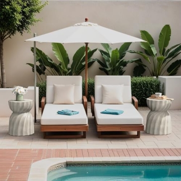 SUNBURY Outdoor Table - Stylish Accent for Home & Garden