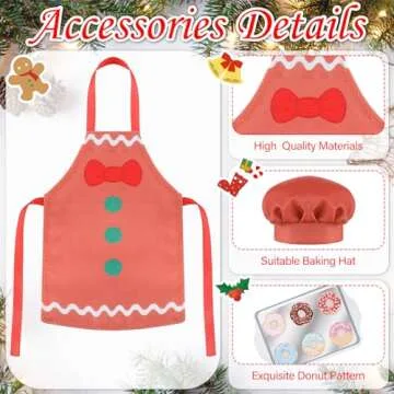 Syhood Christmas Elf Accessories Set for Creative Festive Play