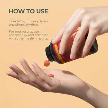 Primal Harvest ACV Gummies, 60 Sugar Free Apple Cider Gummies Beetroot and Pomegranate to Support Immunity, Digestion and Detox 750 MG