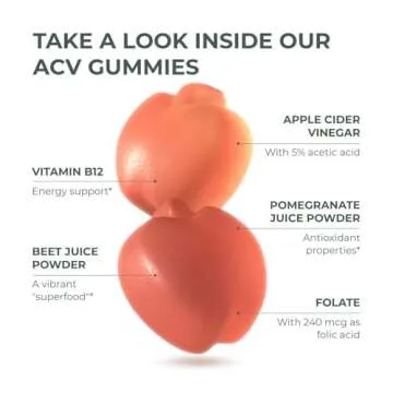 Delicious Sugar-Free Apple Cider Vinegar Gummies for Health