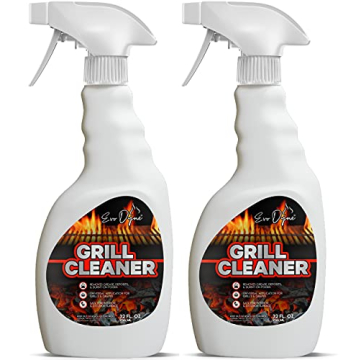 Evo Dyne Grill Cleaner Spray (32 oz), Made in USA - Quickly Cleans BBQ Burnt-on Foods and Grease fro...