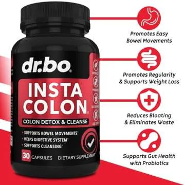 Colon Cleanser Detox for Weight Flush - 15 Day Colon Cleanse Pills Poop for Women Men - Fast Natural...