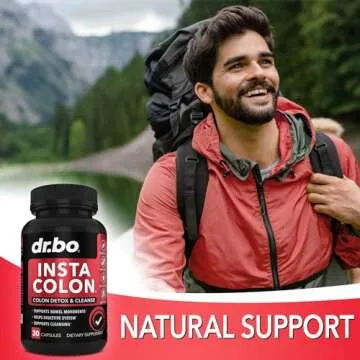 Colon Cleanser Detox for Weight Flush - 15 Day Colon Cleanse Pills Poop for Women Men - Fast Natural Laxative, Bowel Movement Supplements Intestinal Health Body Flush Stomach Bloating Gut Loss Support