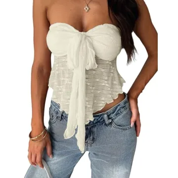 Comfortable Women’s Strapless Floral Tube Top – TERIVEEK