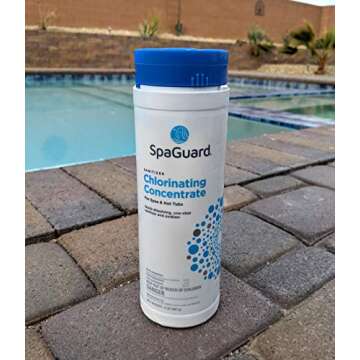 SpaGuard Spa Chlorinating Concentrate - Advanced Spa Water Treatment for Hot Tubs and Spas, Quick Di...