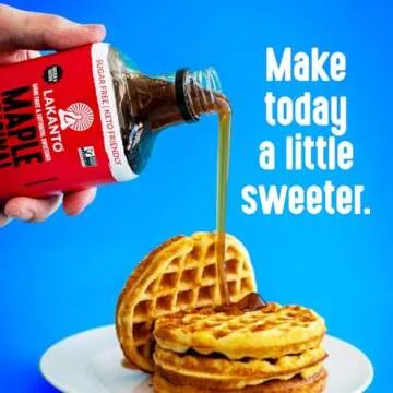 Lakanto Sugar Free Maple Syrup - Keto Friendly Maple Flavor