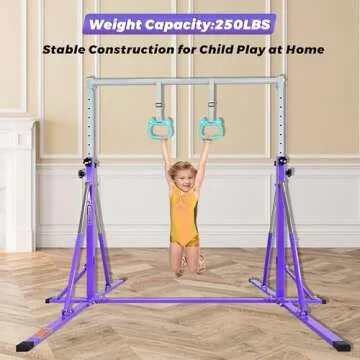 Foldable Gymnastics Bar for Ages 3-15 | FC FUNCHEER