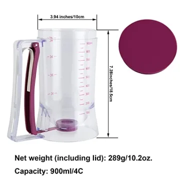 Best Cake Batter Dispenser for Pancakes and Waffles