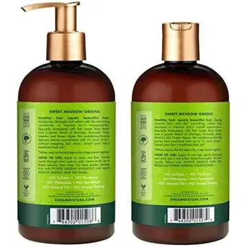 SheaMoisture Power Greens Curly Hair Shampoo & Conditioner
