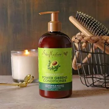 SheaMoisture Power Greens Curly Hair Shampoo & Conditioner