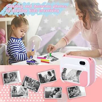 SudnXih Instant Camera for Kids – Fun and Creative