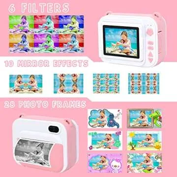 SudnXih Instant Camera for Kids – Fun and Creative