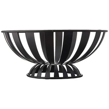 Spectrum Diversified Stripe Fruit Bowl - Modern Kitchen Decor