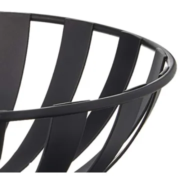 Spectrum Diversified Stripe Fruit Bowl - Modern Kitchen Decor