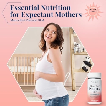 Best Nest Wellness Mama Bird Prenatal DHA Omega-3 Supplement