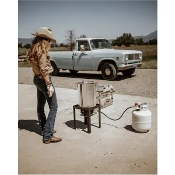 GasOne Turkey Fryer Fish Fryer Complete Outdoor Cooking Set