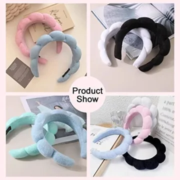 Yiwafu Spa Headband - Perfect for Skincare and Makeup