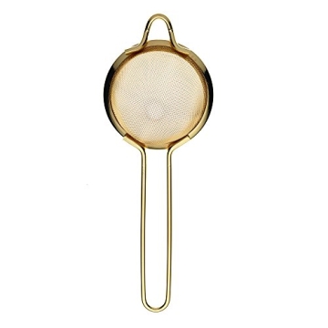 Barfly Gold Cocktail Strainer for Mixologists and Bartenders