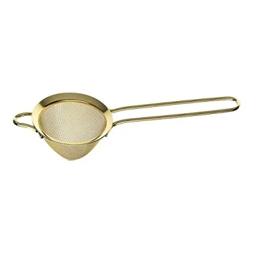 Barfly Gold Cocktail Strainer for Mixologists and Bartenders