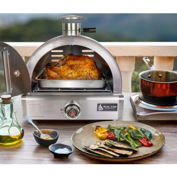 Portable Multi-Fuel Mont Alpi Pizza Oven for Cooking Joy