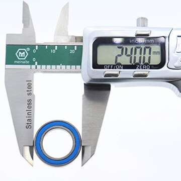 Pack of 10 15x24x5mm 6802RS Ball Bearings for High Performance