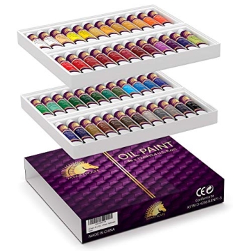 MyArtscape 48 Oil Paint Set - Perfect for All Artists