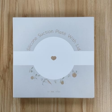 Moonkie Suction Plates for Baby | Food Grade Silicone Toddler Plates | 2 Pack