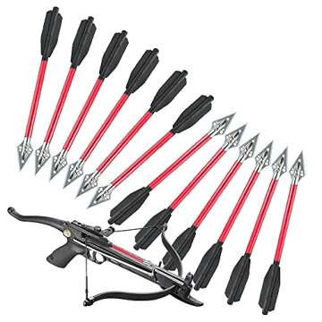 ZSHJGJR Mini Crossbow Bolts for Archery and Hunting