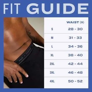 Pair of Thieves Men’s Boxer Briefs - Soft, Breathable Cotton Underwear - 4-Way Stretch, Tag-Free, Comfort Waistband (4 Pack) Black