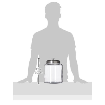 Anchor Hocking 2 Gallon Glass Jar with Airtight Lid