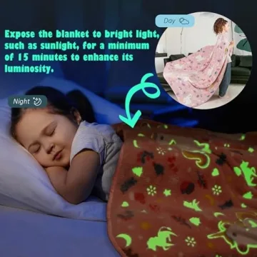 Glow-in-the-Dark Blanket for Kids | Cozy and Magical