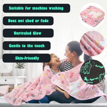 Glow-in-the-Dark Blanket for Kids | Cozy and Magical