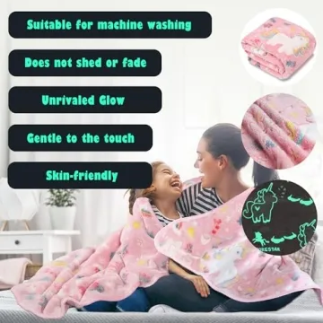 Glow-in-the-Dark Blanket for Kids | Cozy and Magical