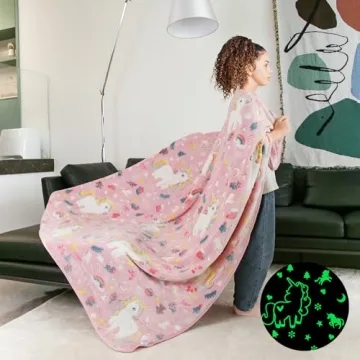 Glow-in-the-Dark Blanket for Kids | Cozy and Magical