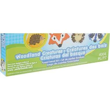Engaging Perler Beads Woodland Creatures Craft Kit for Kids