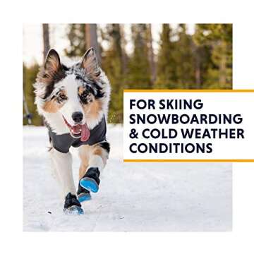 Ruffwear Polar Trex Waterproof Winter Dog Boots for Cold Weather