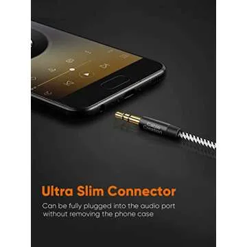 CableCreation 3.5mm Aux Cable for Ultimate Audio Experience