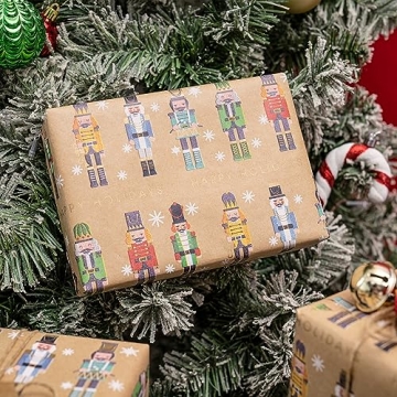 RUSPEPA Jumbo Christmas Wrapping Paper - Perfect for Gifts