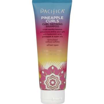 Pacifica Beauty Pineapple Curls Curl Defining Shampoo, 8 Fluid Ounce
