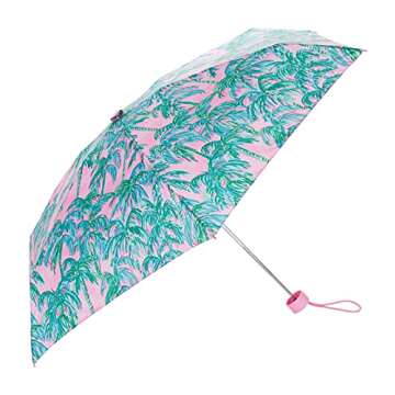 Chic Lilly Pulitzer Mini Travel Umbrella - Perfect for Rainy Days and Sunshine