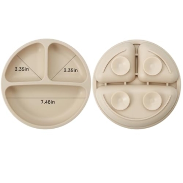 PandaEar Silicone Baby Feeding Set for Toddlers