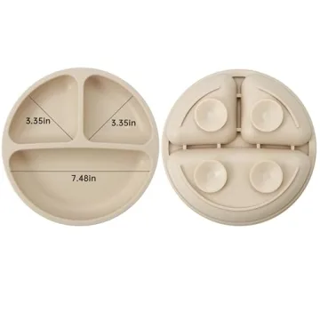 PandaEar Silicone Baby Feeding Set for Toddlers